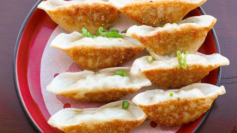 Pan-Fried Pork Dumplings